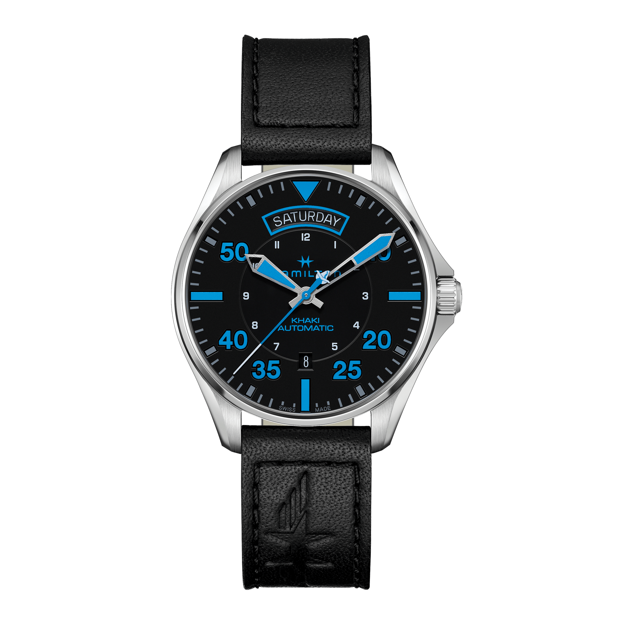 OROLOGIO HAMILTON KHAKI AVIATION PILOT DAY-DATE - AIR ZERMATT AUTO