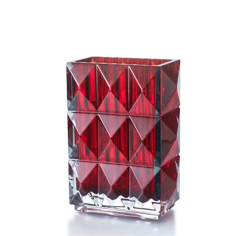 Louxor Vaso Rosso Baccarat