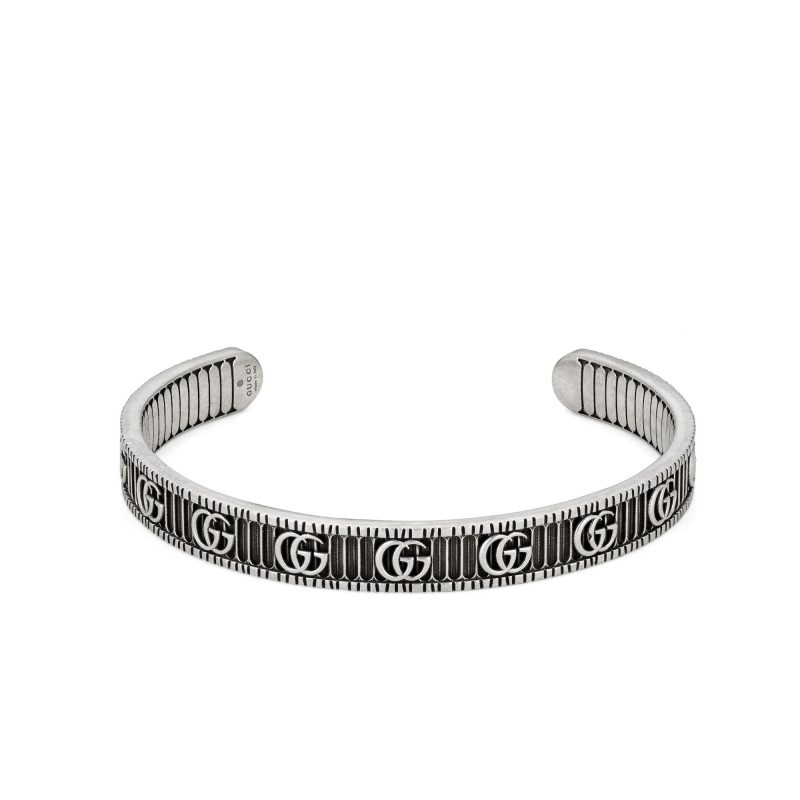 Bracciale Doppia G argento GUCCI