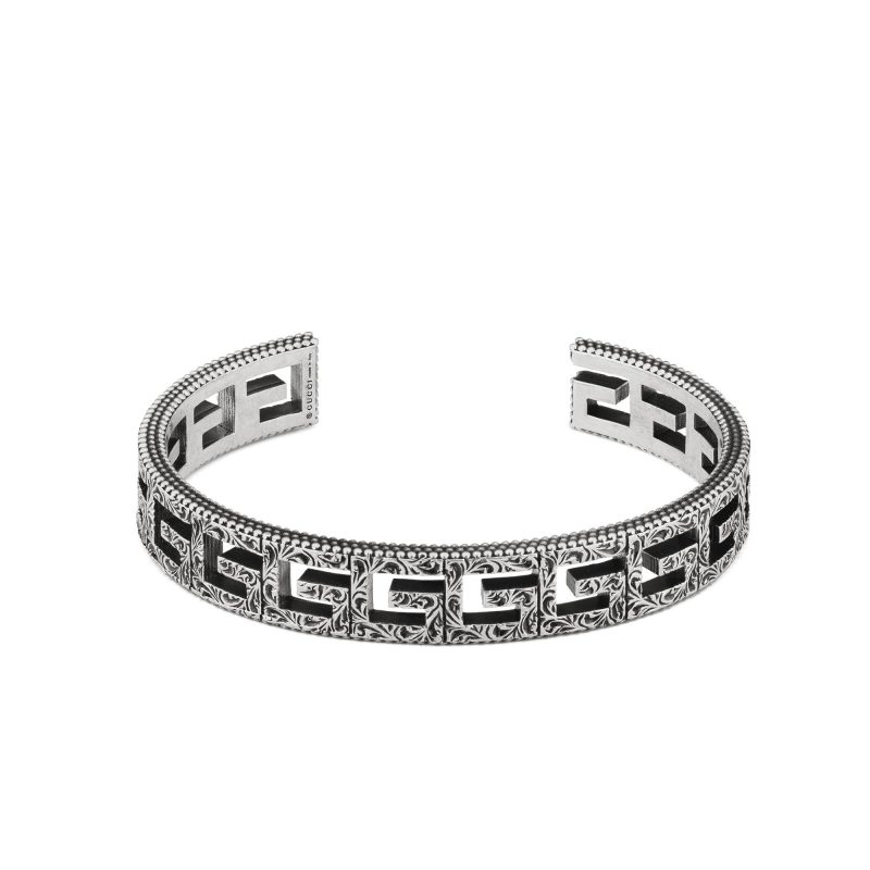 Bracciale rigido G Quadro GUCCI