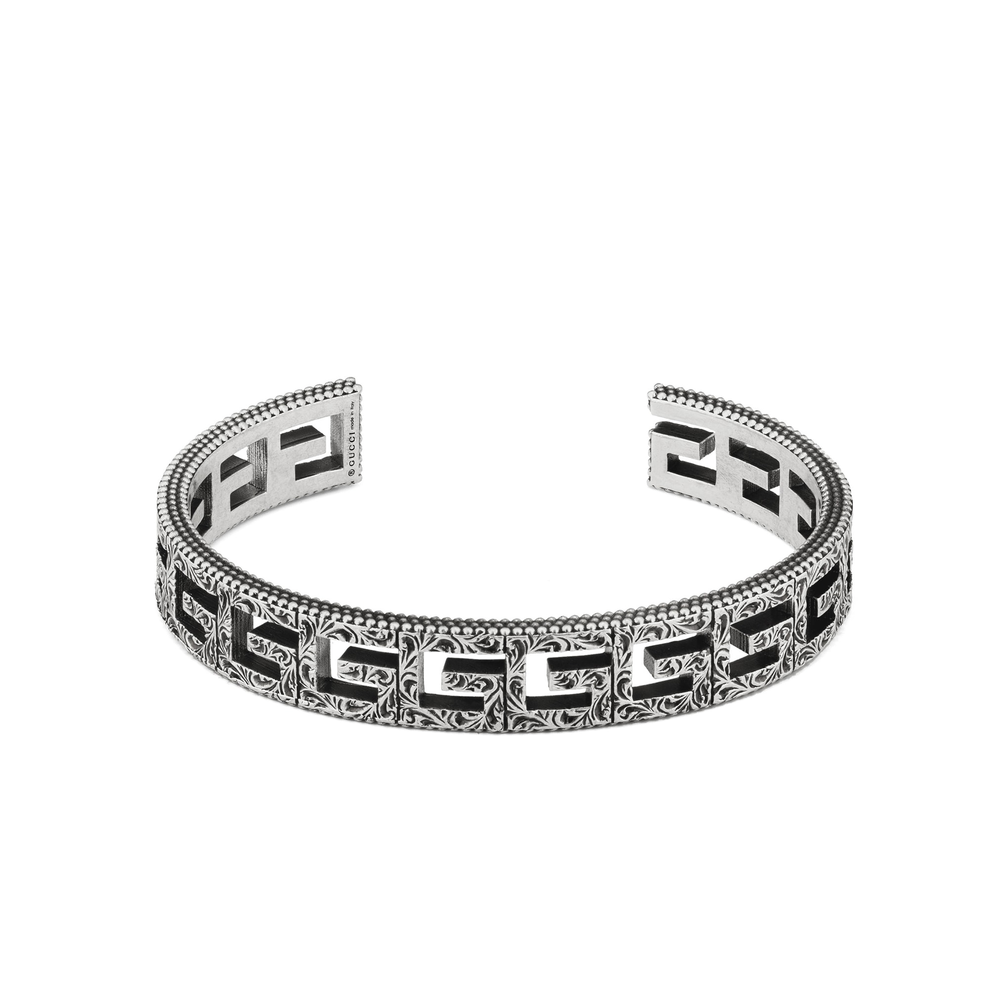 Bracciale rigido G Quadro GUCCI