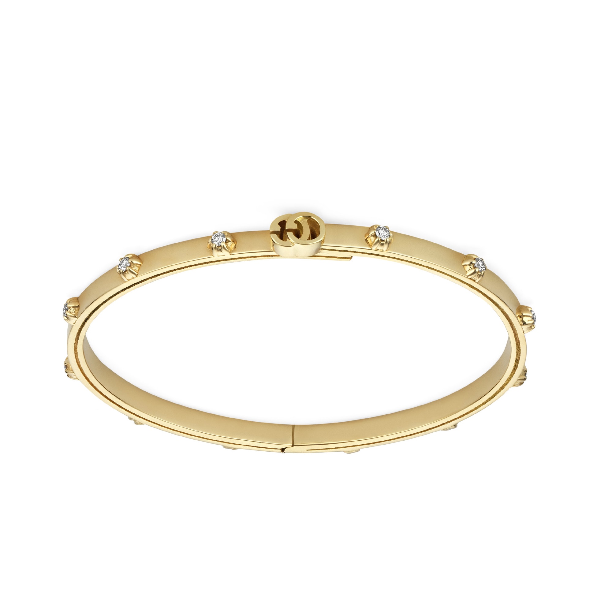 Bracciale in oro giallo GG Running