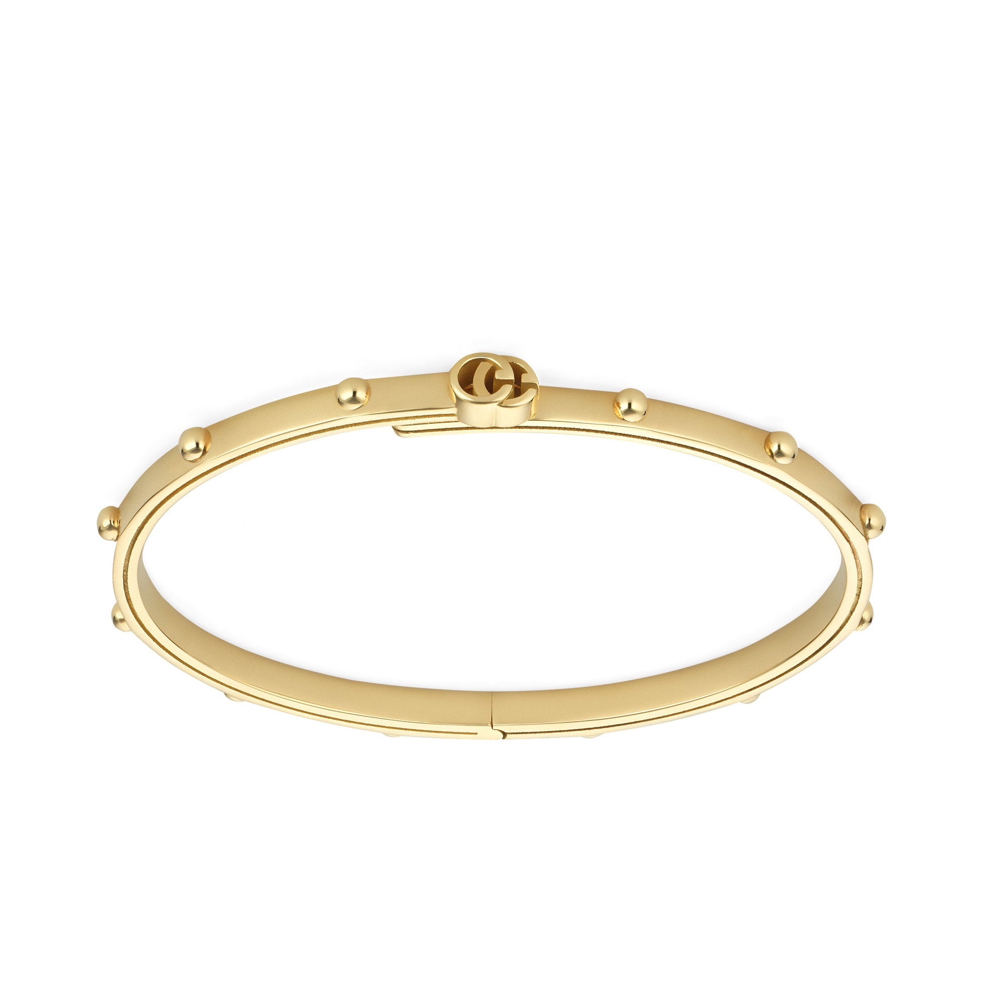 Bracciale in oro giallo GG Running