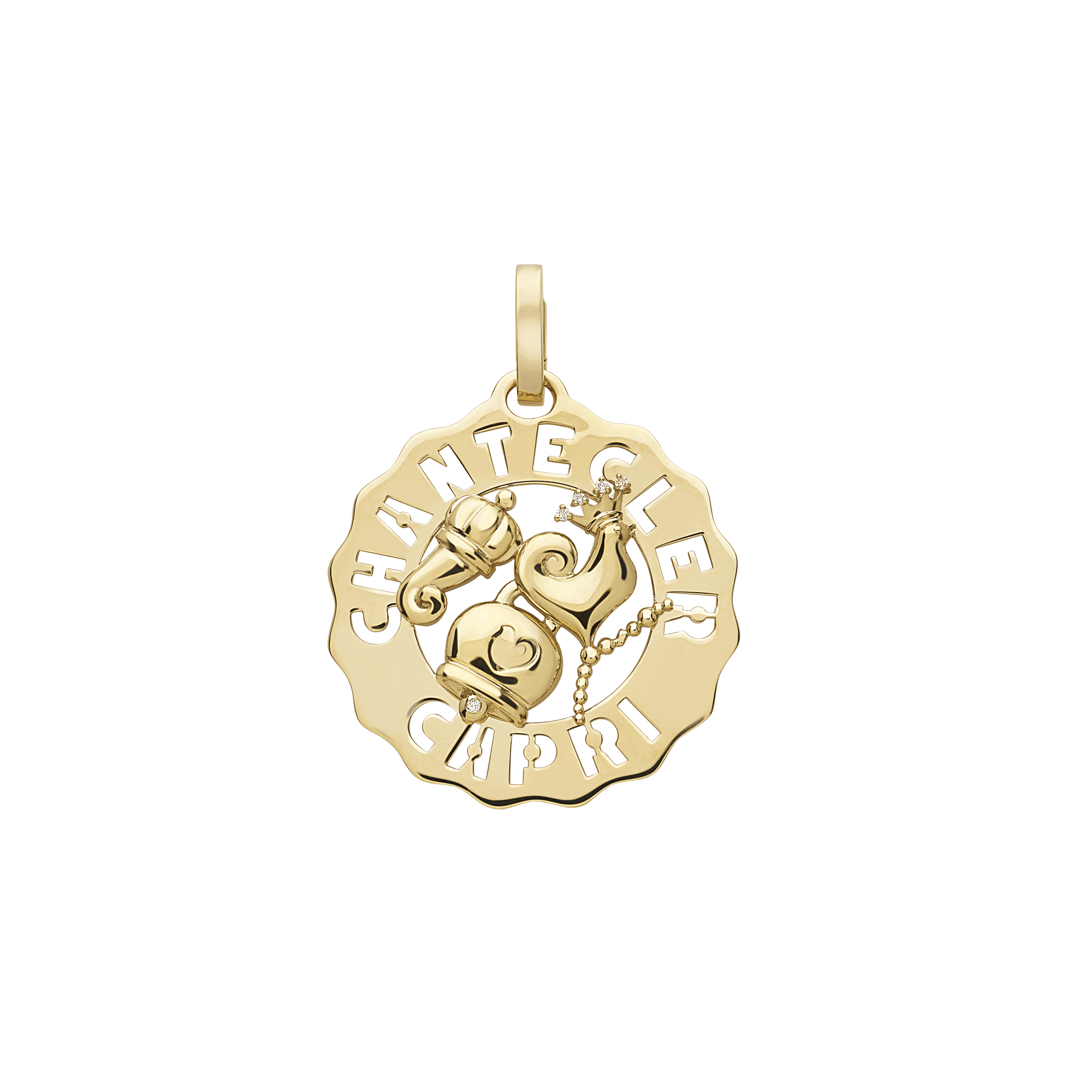 Ciondolo Chantecler Logo piccolo gallo