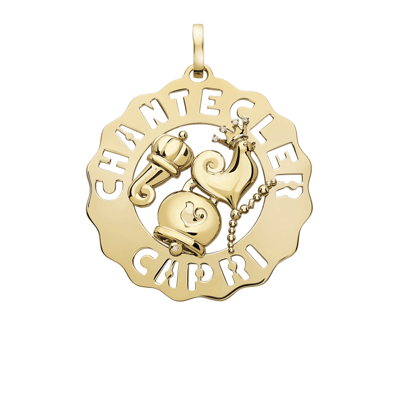 Ciondolo Chantecler Logo grande gallo
