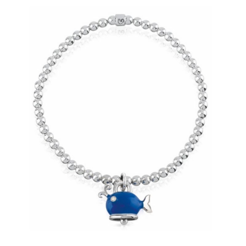BRACCIALE ELASTICO CIONDOLO BALENA CHANTECLER