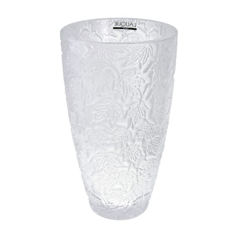 LALIQUE VASO FEUILLAGE MM