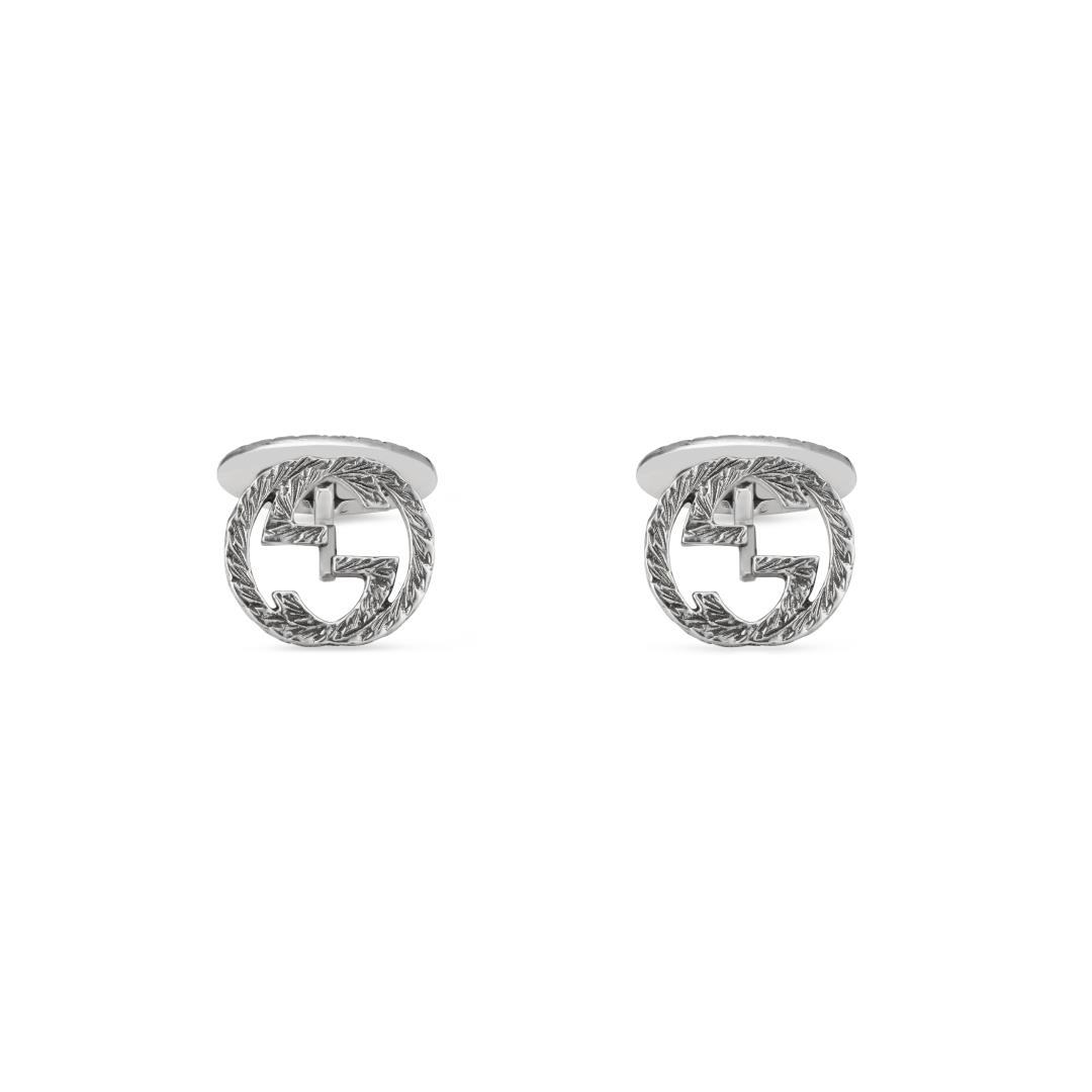 Gemelli Gucci argento doppia G