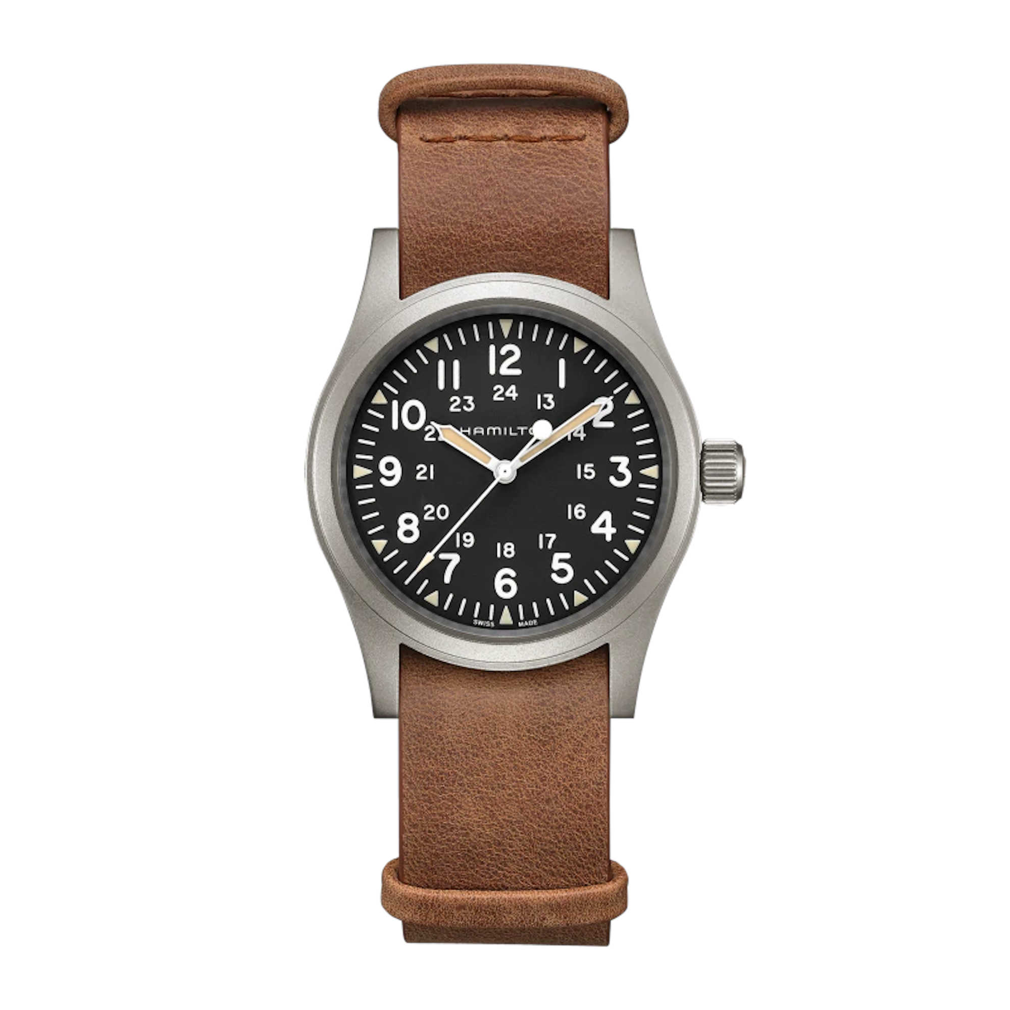 Khaki Field Mechanical Meccanico | 38mm | H69439531