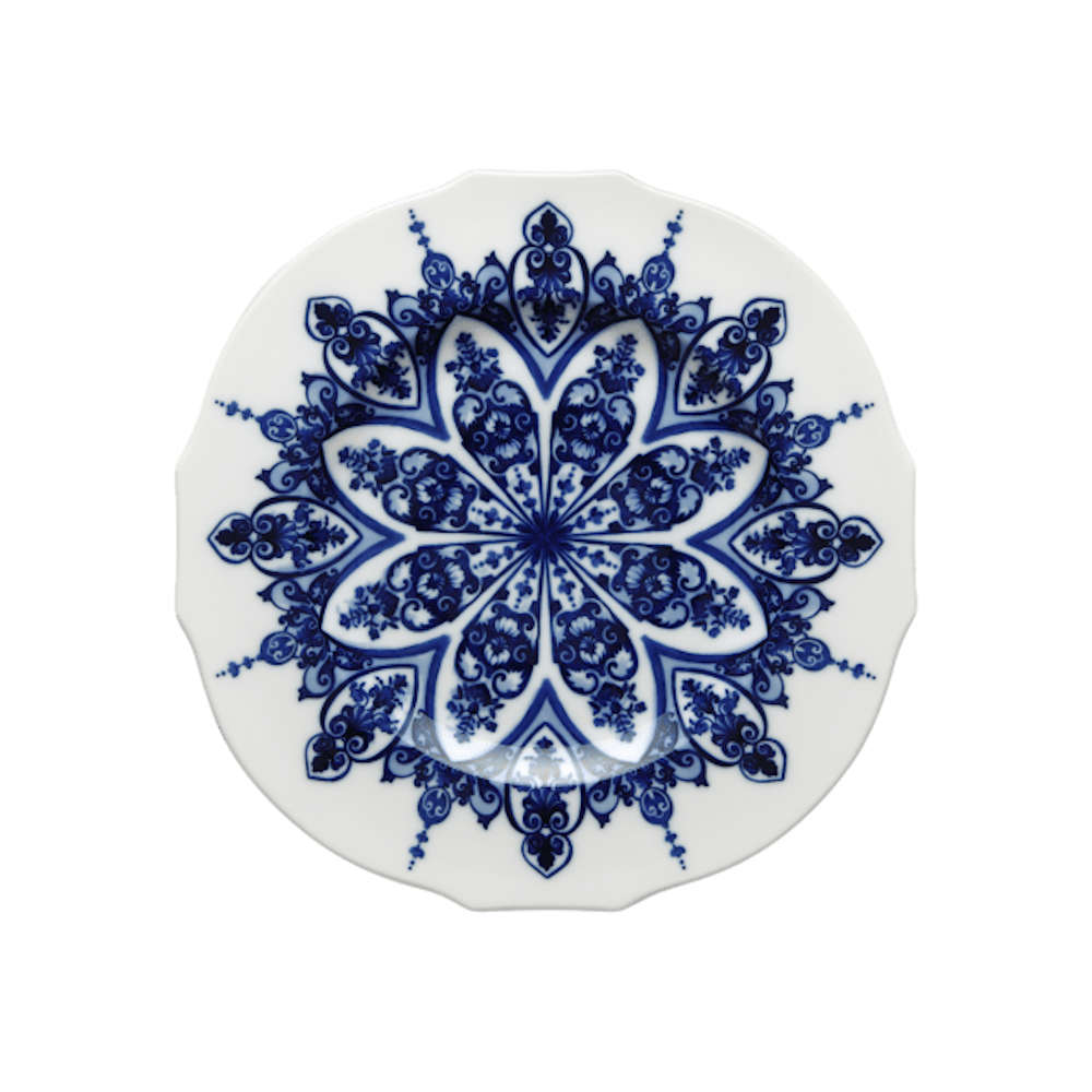 165RG00_FPT110010280G01713600 piatto piano babele blu ginori