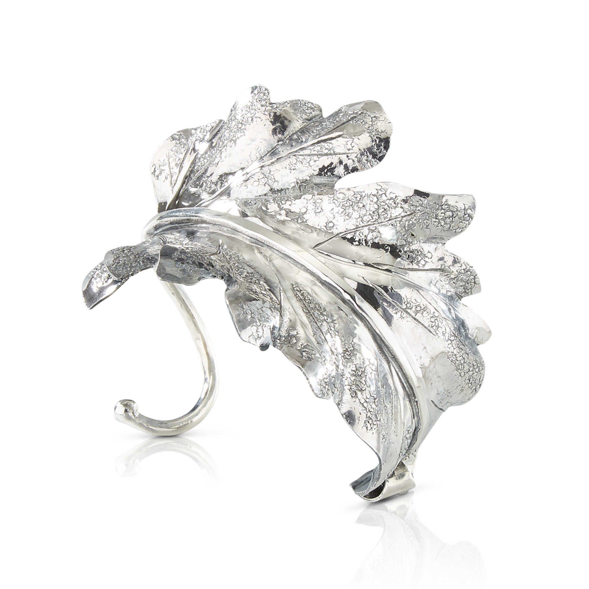 Buccellati Bracciale foglia pomodoro tomato bracelet Argento Mario Leaf 