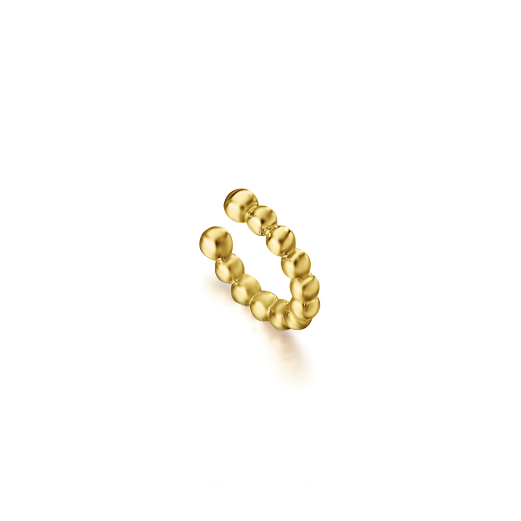 GB108OA mono orechino helix a sfere oro giallo discount sconto helix earring gold