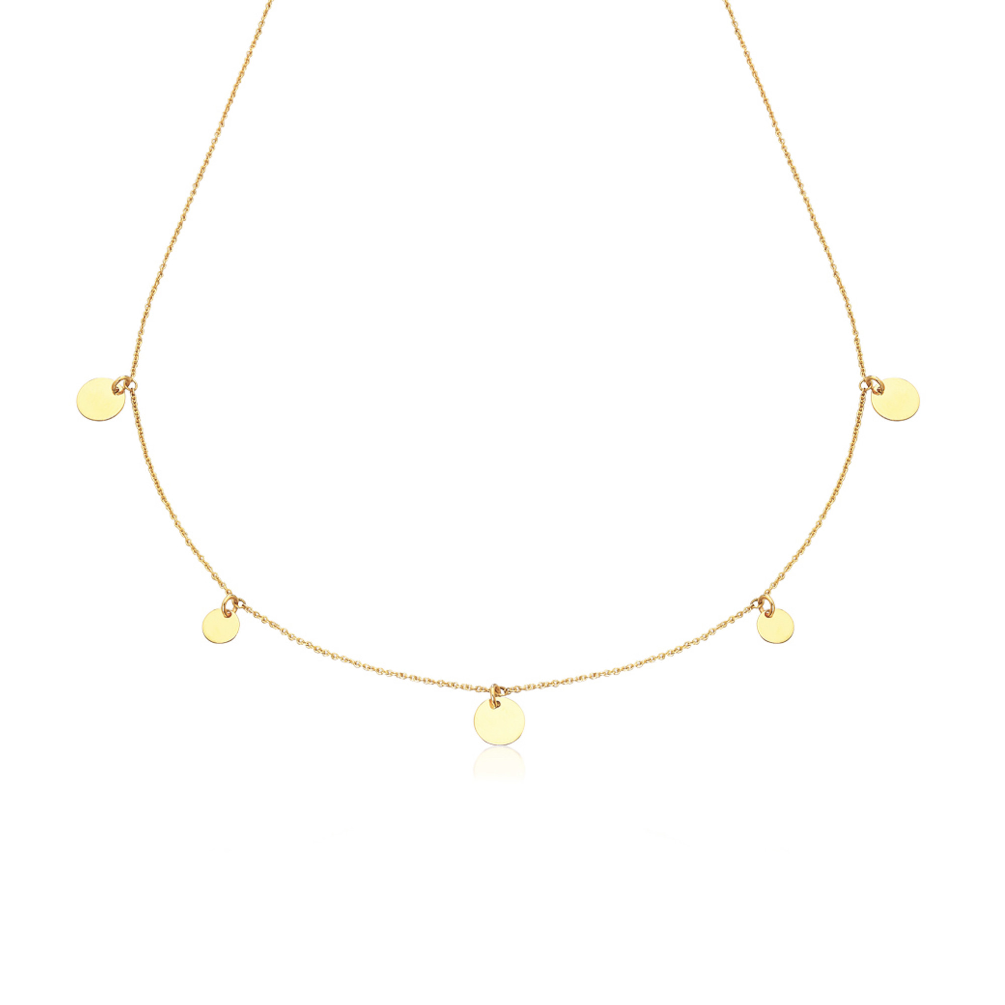 GD057OA collana or giallo necklace gold sconto discount