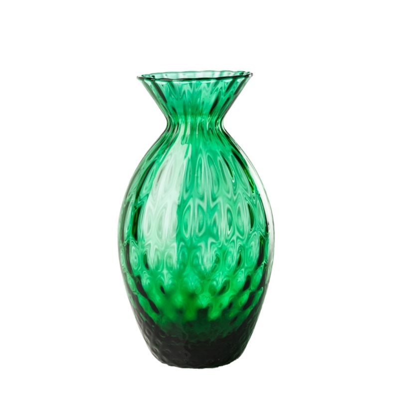 VENINI VERDE GREEN VASE