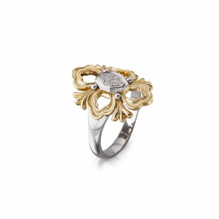 BUCCELLATI DIAMONDS OPERA RING anello sconto discount