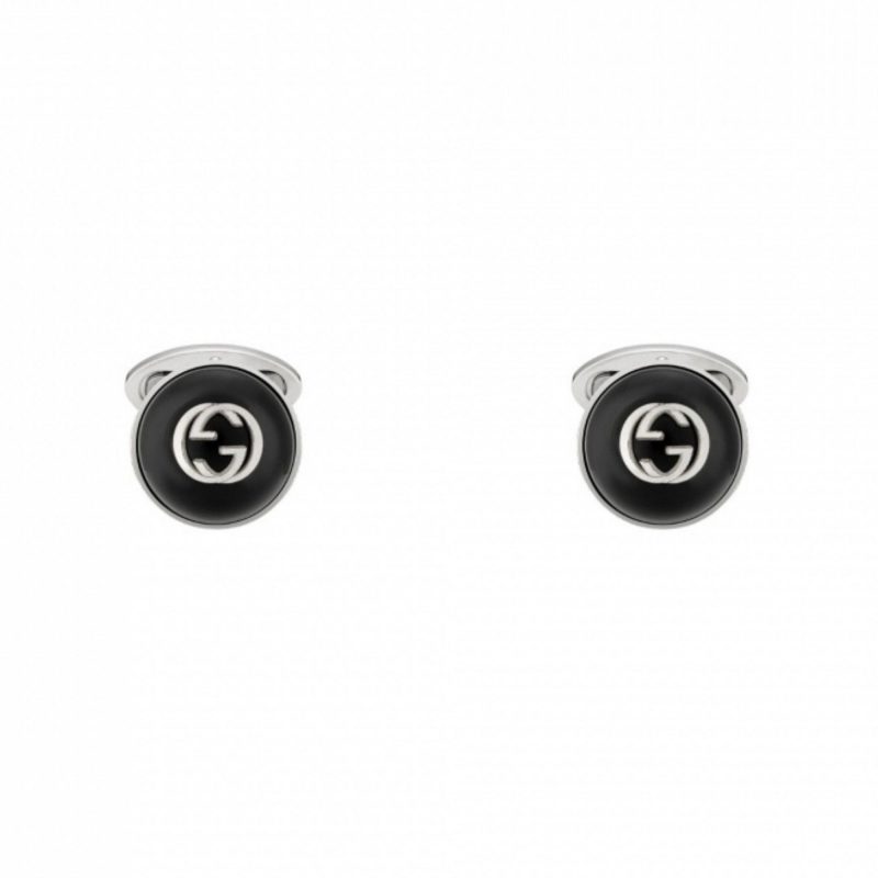 645589-J8480-8163-onix-gucci-cufflinks-gemelli-onice-sconto-discount-silver