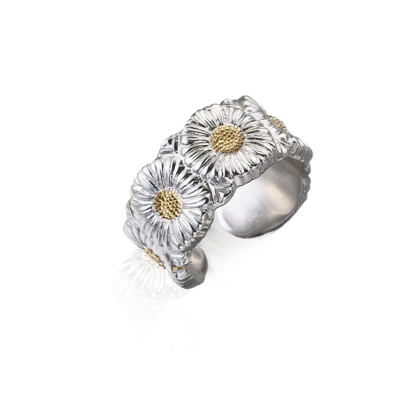 ANSRFMRGET anello buccellati margherite eternell ring sconto discount