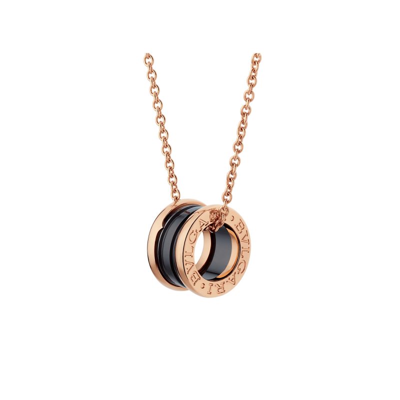 Bulgari B.ZERO1 COLLANA ceramica nera black ceramic sconto discount