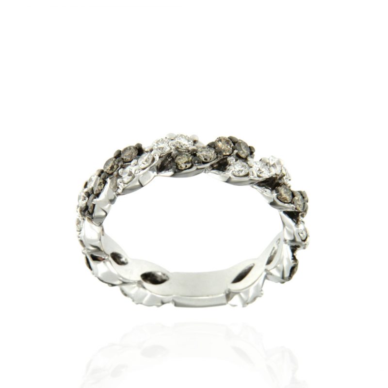 anello diamanti brown fedina ring engagement diamonds sconto discount