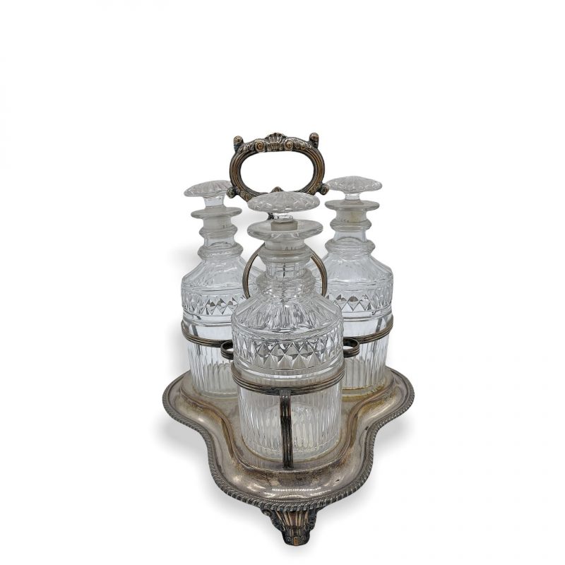 Compostiera in old sheffield plated Epoca 1850 Composter in old sheffield plated 1850 era