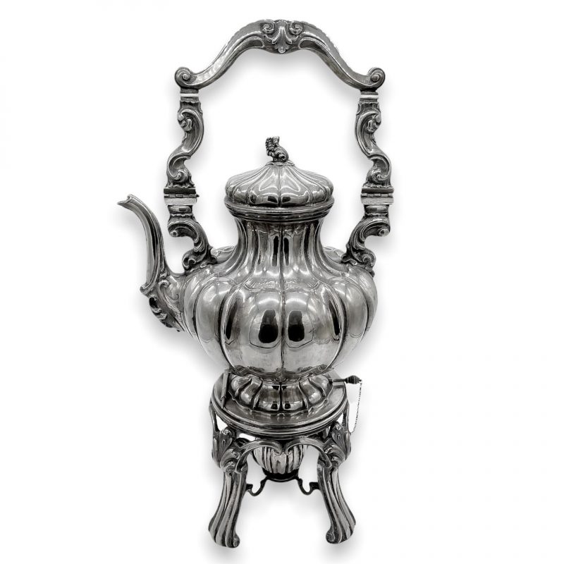 Samovar in argento 800 finemente lavorato Samovar in 800 silver finely worked sconto discount