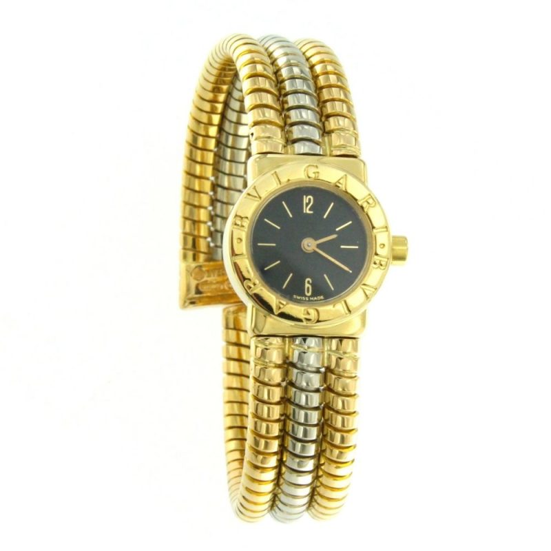 Orologio in oro Tubogas 3 colori BVLGARI watch sconto discount