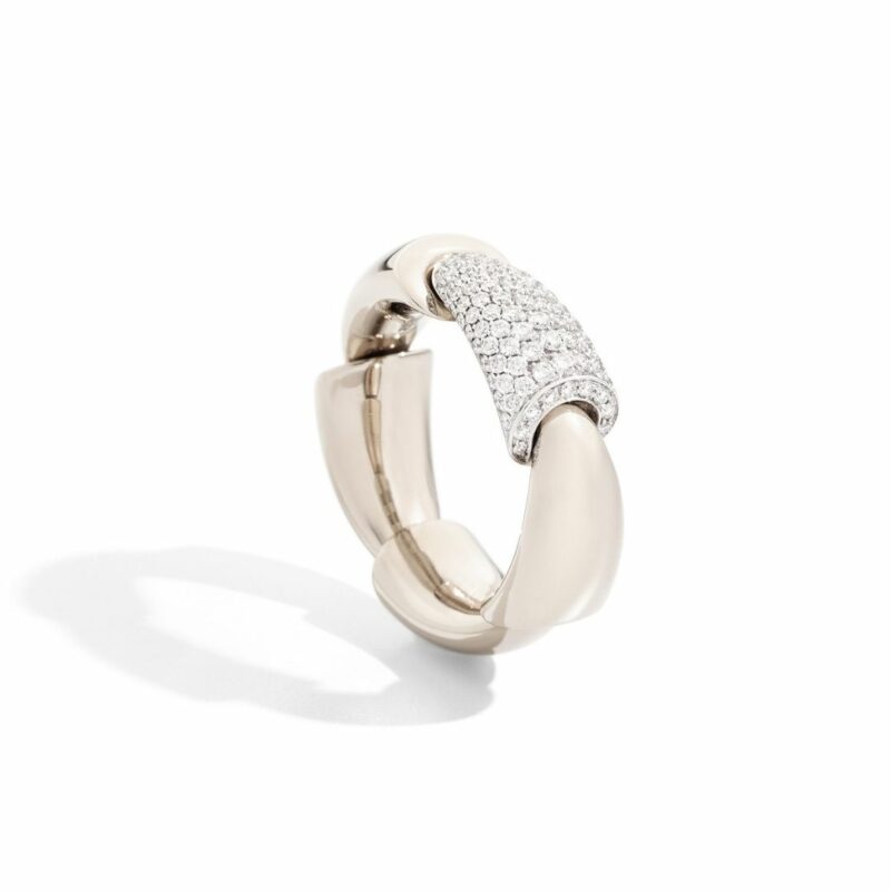 WHITE GOLD CALLE RING