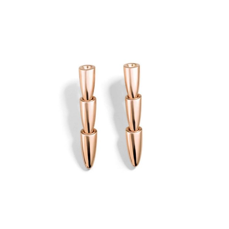 VHERNIER Orecchini Calla Oro Rosa  earrings rose gold sconto discount
