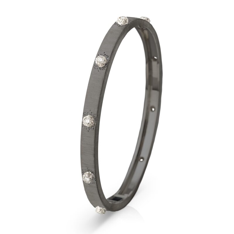 Bracciale Bangle Macri Classica Buccellati bracelet black gold sconto discount
