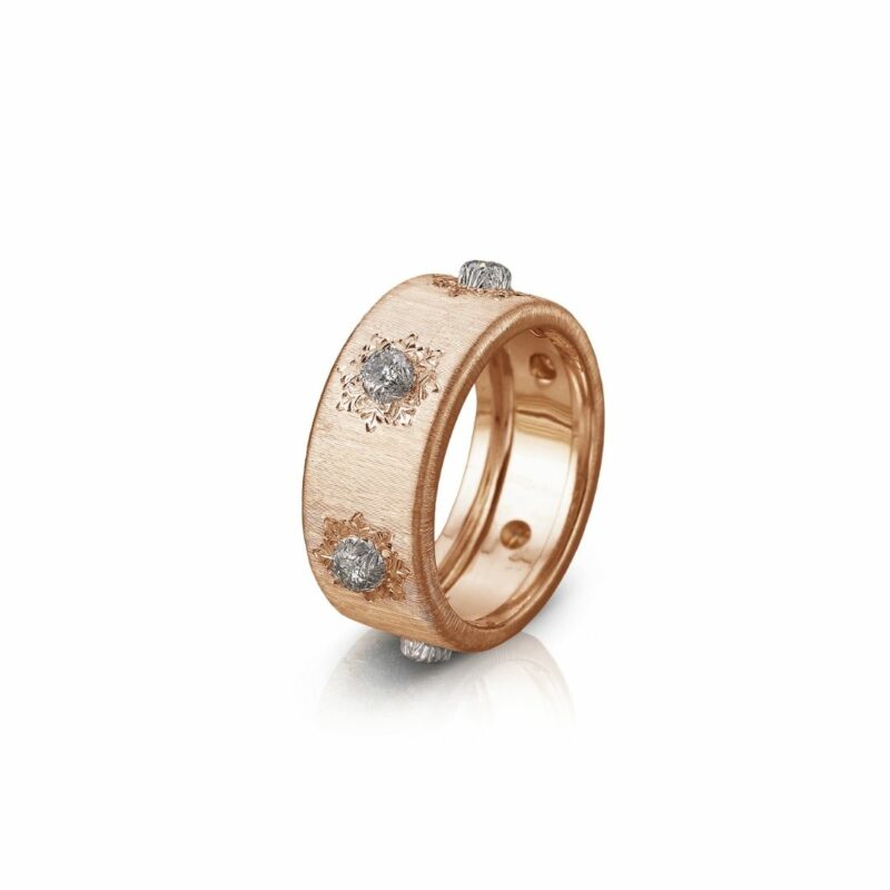 Anello Eternelle Macri Classica Buccellati sconto discount ring sconto discount rose gold oro rosa