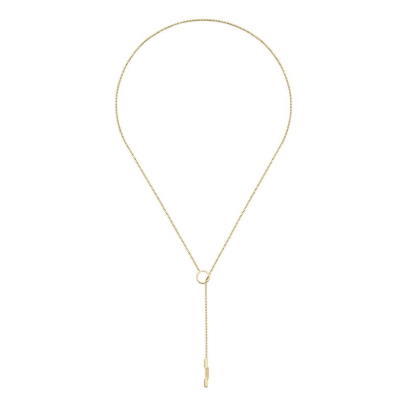 Collana lariat Gucci Link to Love necklace