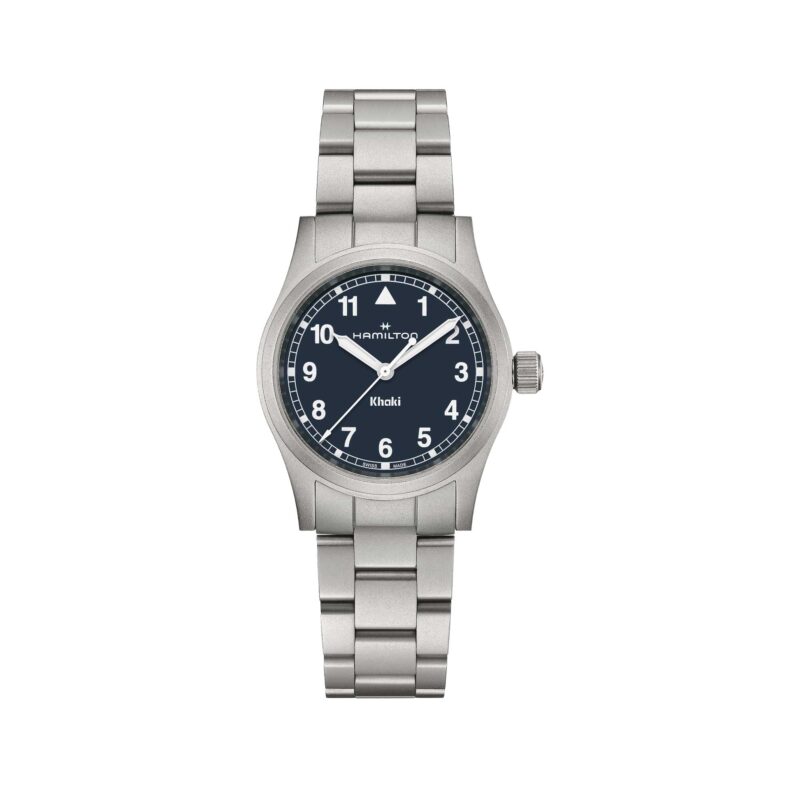 KHAKI FIELD
QUARTZ 33 MM QUADRANTE BLU