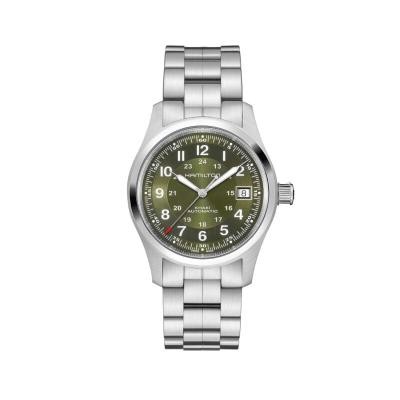 KHAKI FIELD AUTO 38 MM QUADRANTE VERDE
