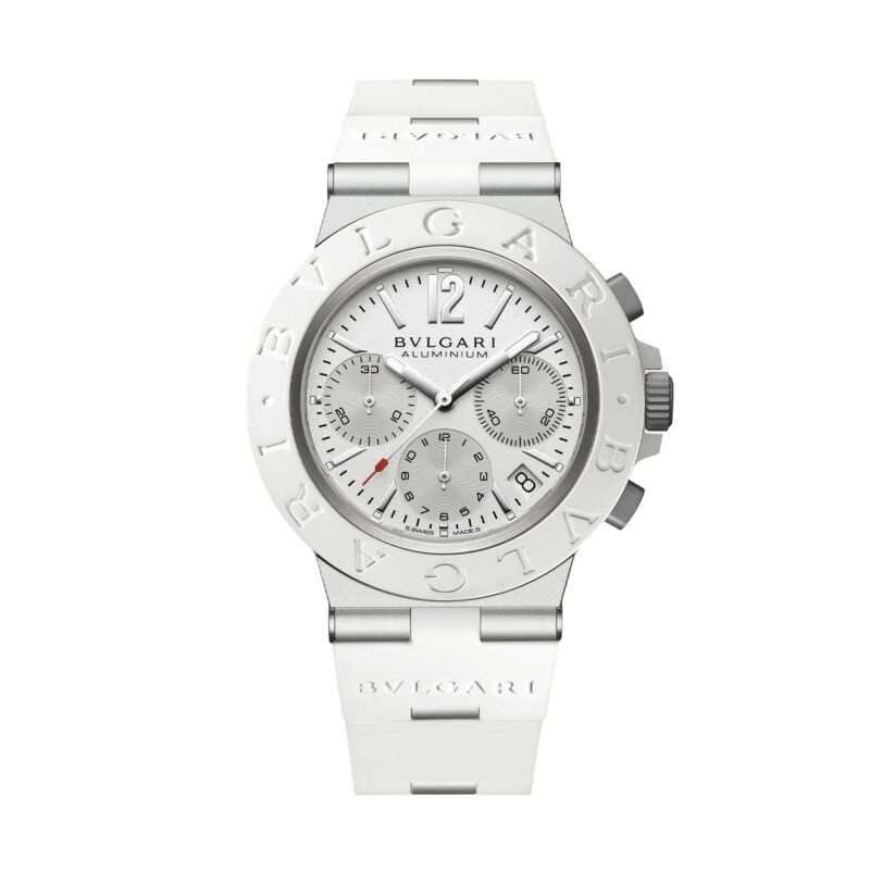 Bvlgari Aluminium Orologio Special Edition quadrante verniciato bianco