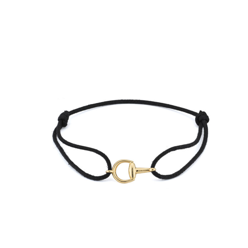 Bracciale Gucci Horsebit con ciondolo oro