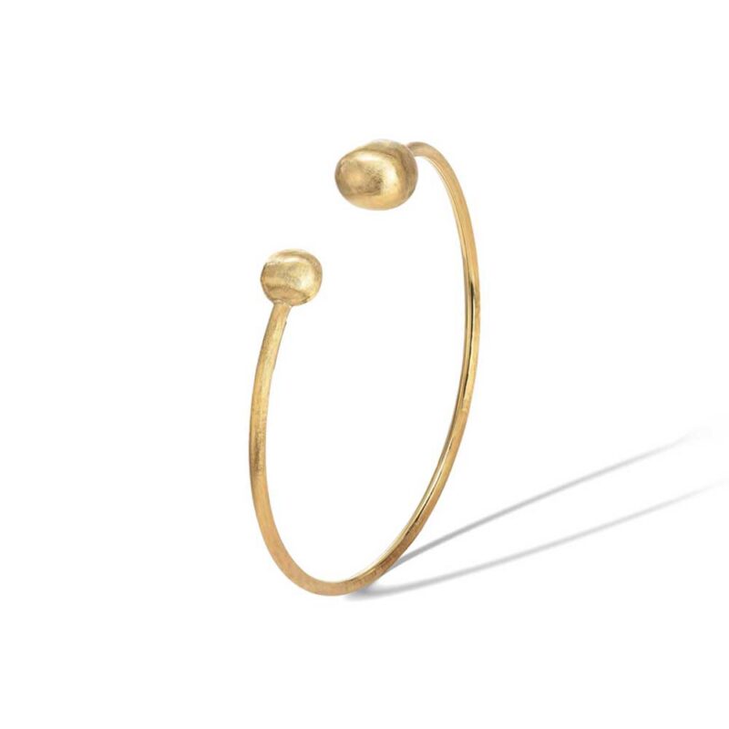 Bracciale Africa rigido con doppia sfera